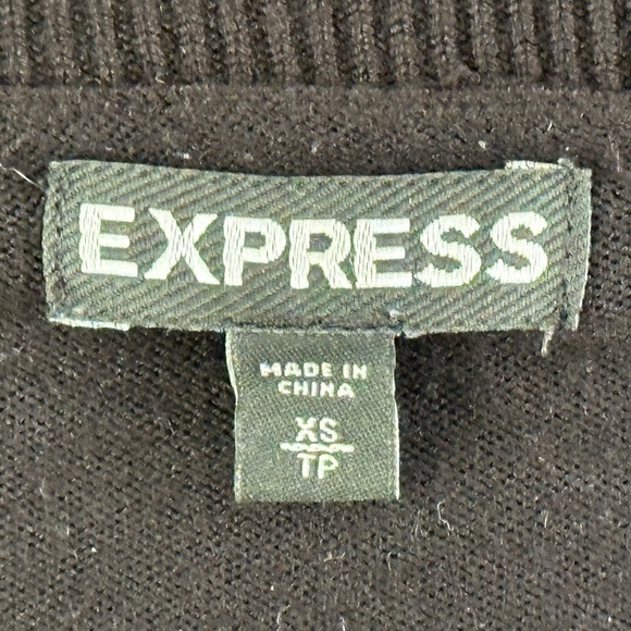 Express black button up sweater - Picture 1 of 3